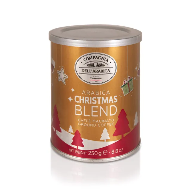 caff-corsini-christmas-blend-100-arabica-macinato-lattina-250g image 1