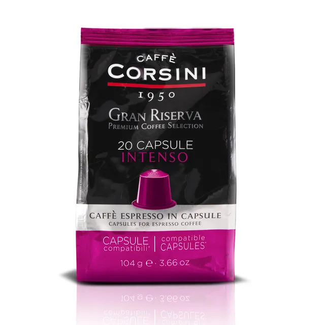 caff-corsini-gran-riserva-intenso-capsule-compatibili-nespresso-20-pz-x-15-confe image 1