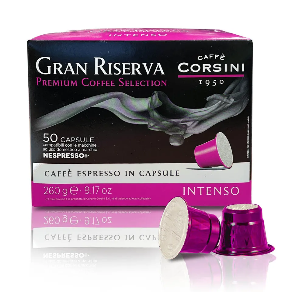 caff-corsini-gran-riserva-intenso-50-capsule-compatibili-nespresso-cartone-4-con image 1