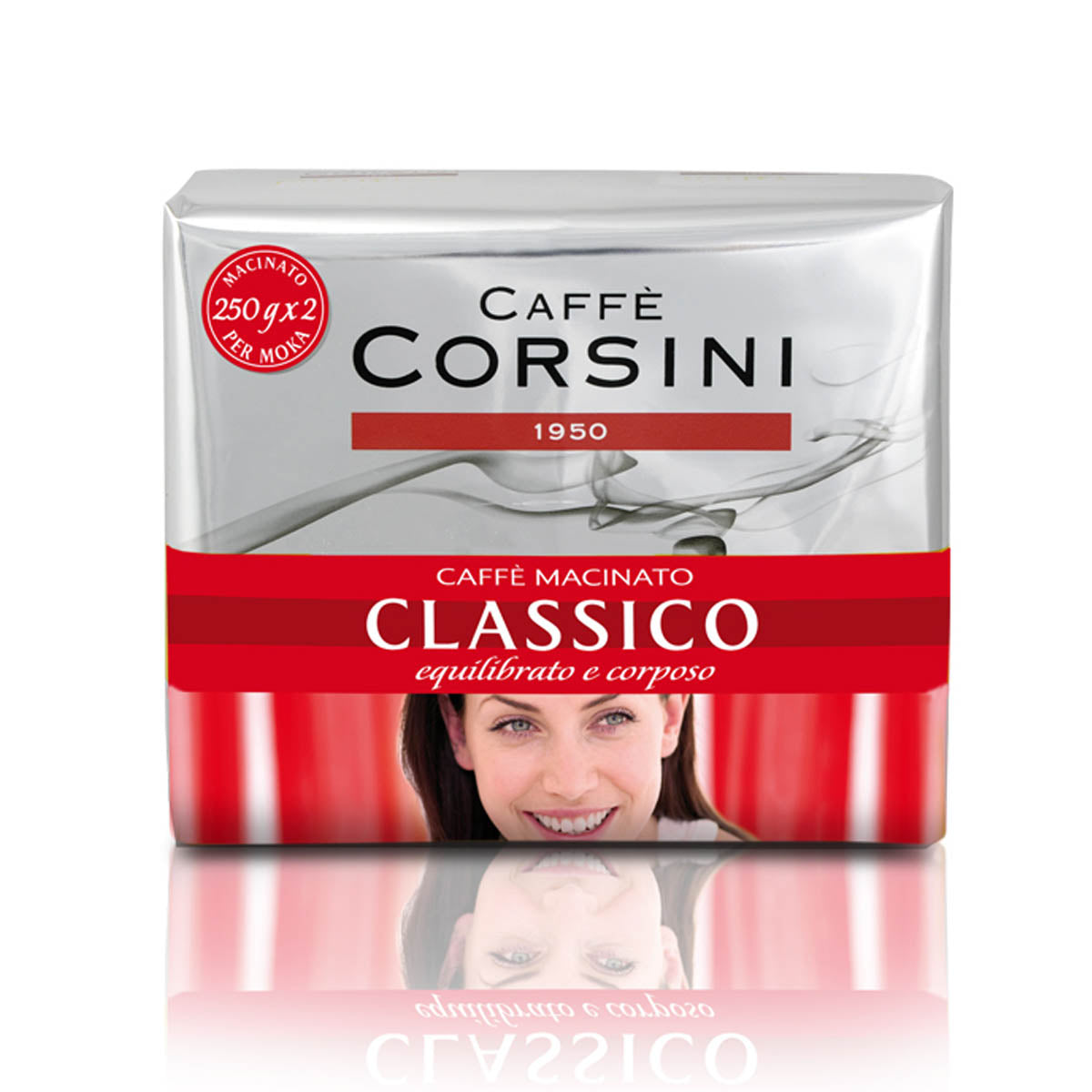 caff-corsini-classico-moka-caff-macinato-10-confezioni-da-2x250g image 1