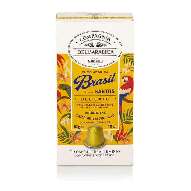 caff-corsini-brasil-100-arabica-capsule-alluminio-compatibili-nespresso-100-pezz image 1
