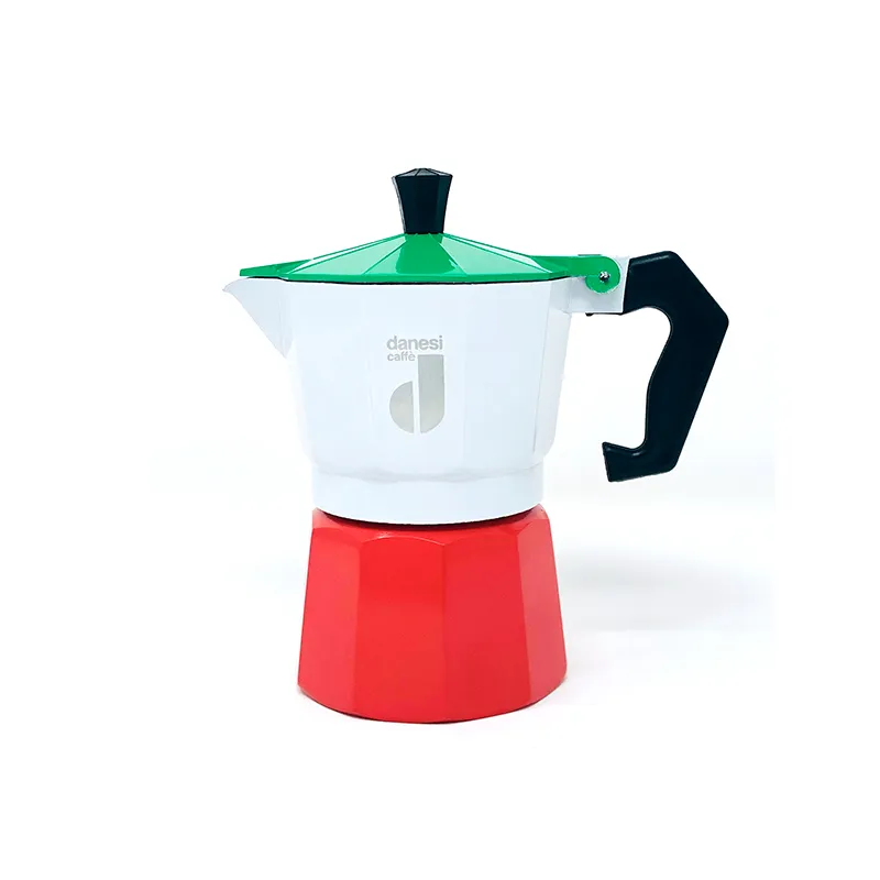 danesi-caff-moka-tricolore-3-tazze-bianco-rosso-verde image 1