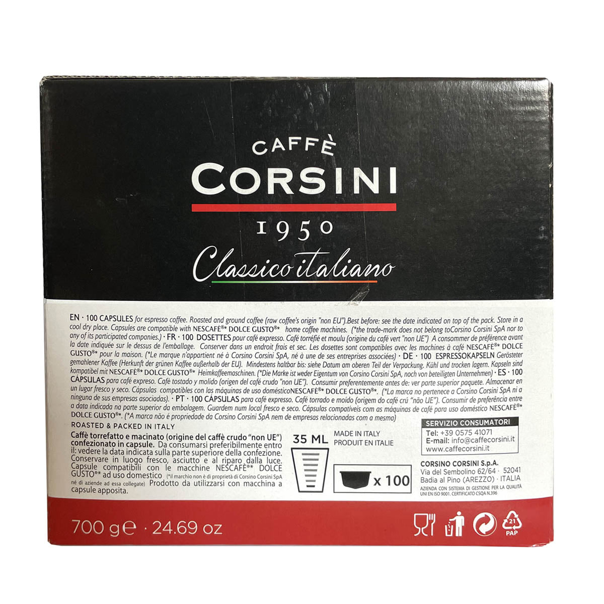caff-corsini-classico-italiano-intenso-capsule-compatibili-dolce-gusto-100-pezzi image 3