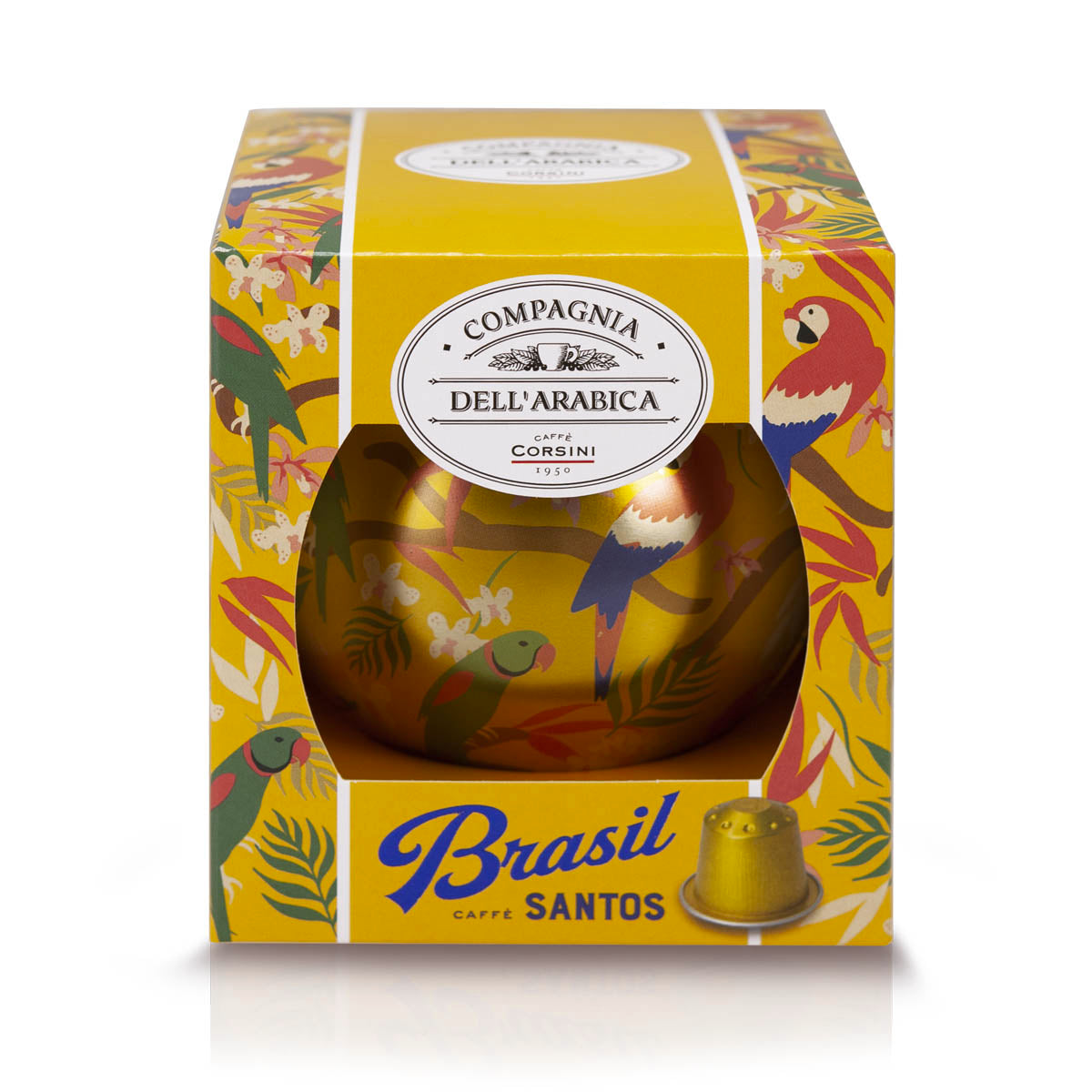 caff-corsini-pallina-di-natale-con-4-capsule-alluminio-compatibili-nespresso-bra image 1
