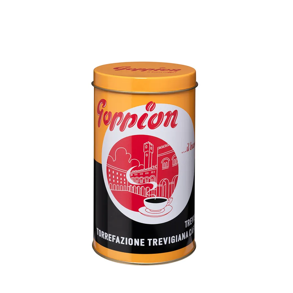 goppion-caff-dolce-storica-tin-60-caff-macinato-250-g-in-latta-vintage image 1