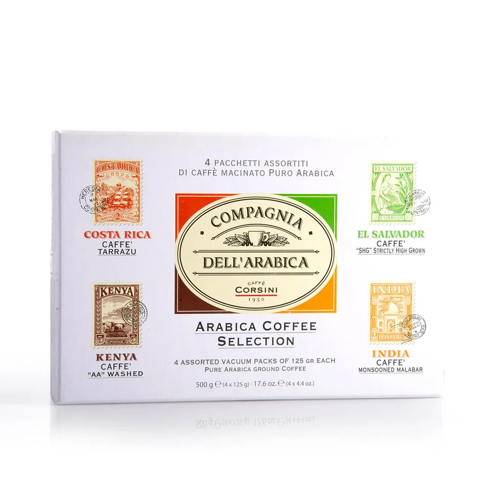 caff-corsini-cofanetto-regalo-selezione-macinato-100-arabica-kenya-costa-rica-in image 1