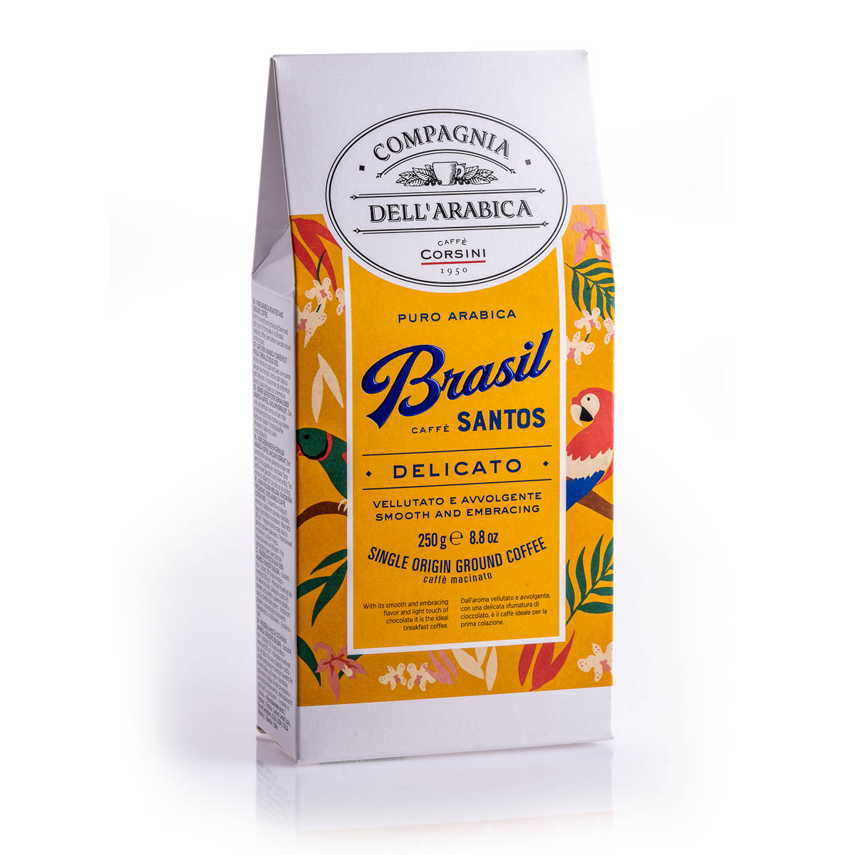caff-corsini-brasil-santos-100-arabica-caff-macinato-250g image 2
