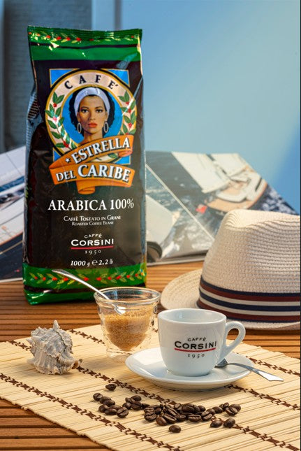 caff-corsini-estrella-del-caribe-caff-in-grani-1-kg-puro-arabica image 2