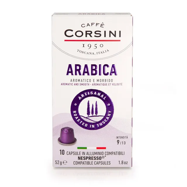 caff-corsini-100-arabica-10-capsule-compatibili-nespresso-miscela-aromatica image 1