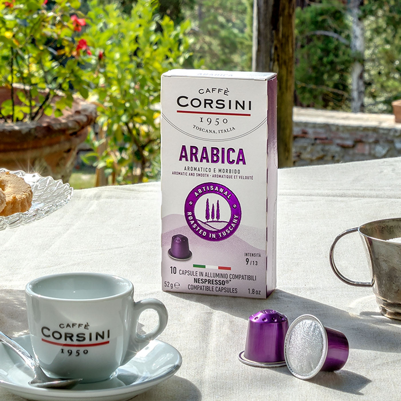 caff-corsini-100-arabica-10-capsule-compatibili-nespresso-miscela-aromatica image 5