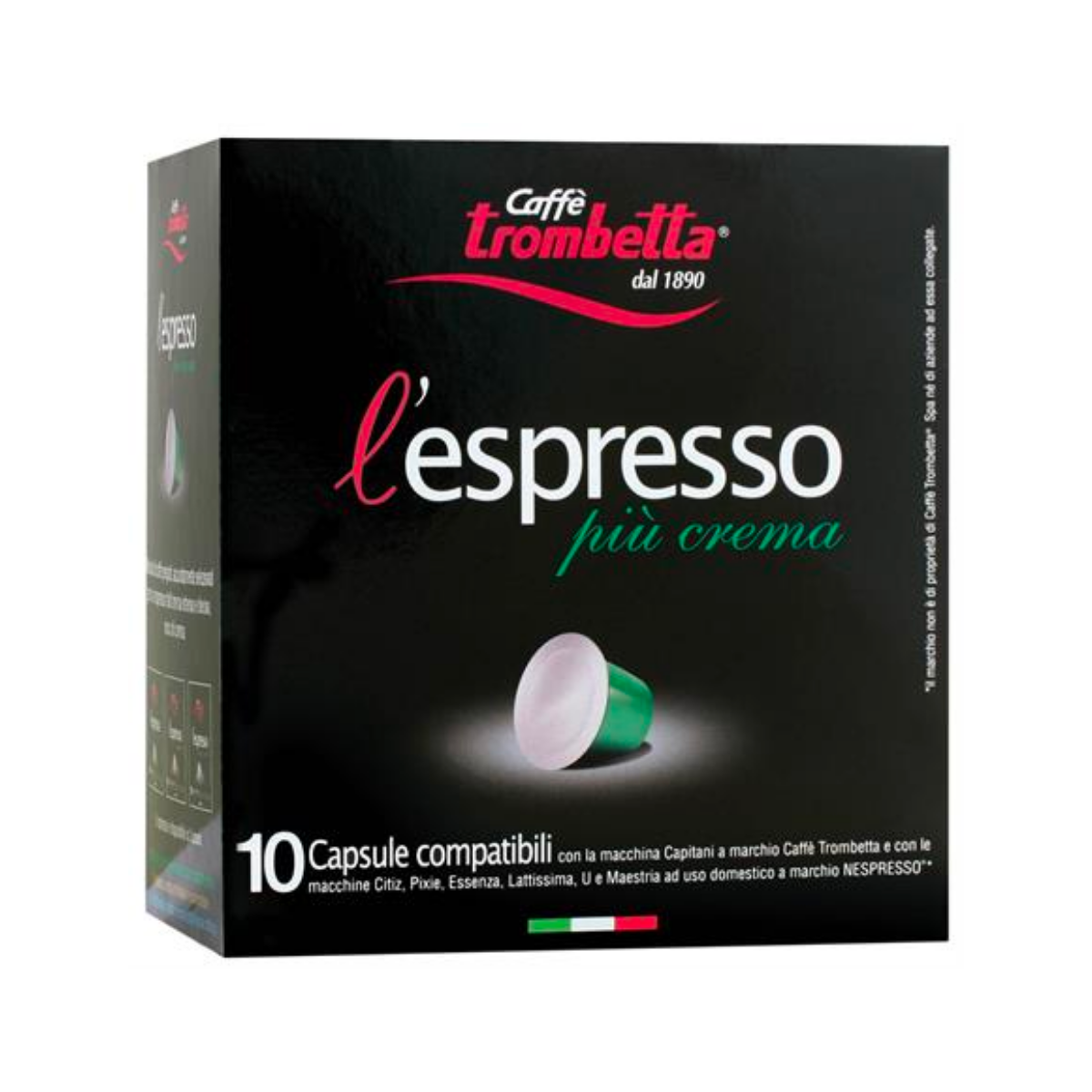 caff-trombetta-l-espresso-pi-crema-8-confezioni-da-10-capsule-80-capsule image 2