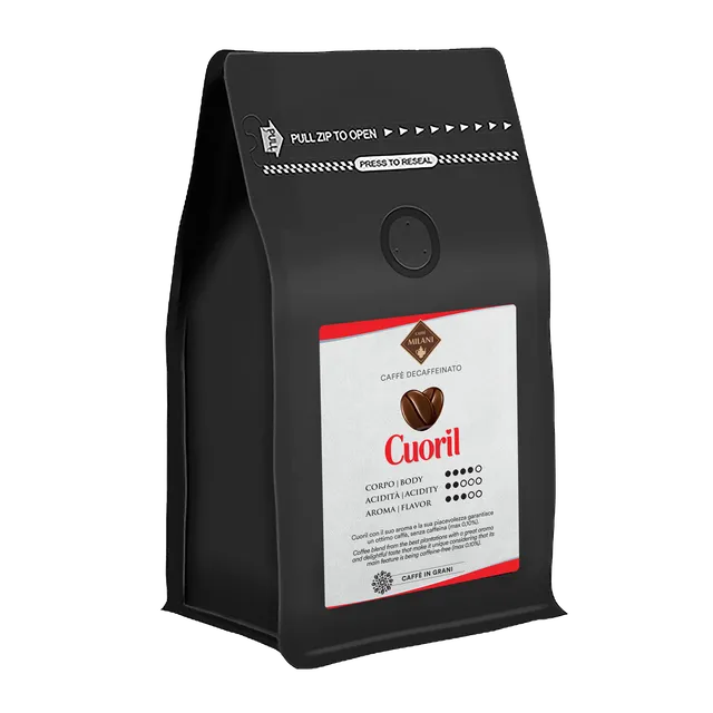 caff-milani-cuoril-miscela-decaffeinata-in-grani-con-note-fruttate image 1