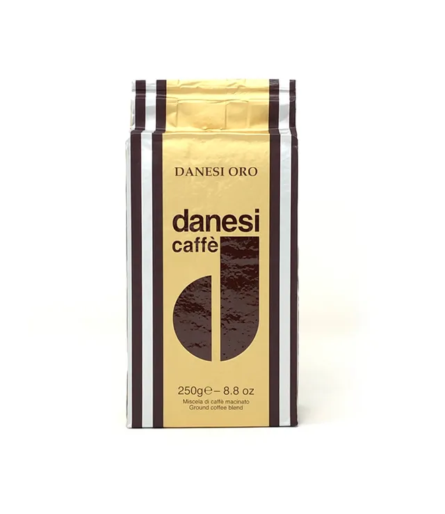 danesi-caff-danesi-oro-miscela-arabica-robusta-pacchetto-da-250g image 1