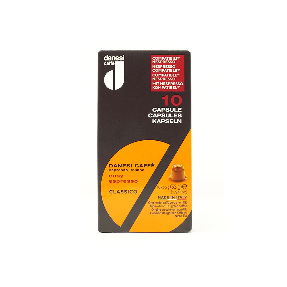 danesi-caff-easy-espresso-classico-10-capsule-compatibili-nespresso image 2