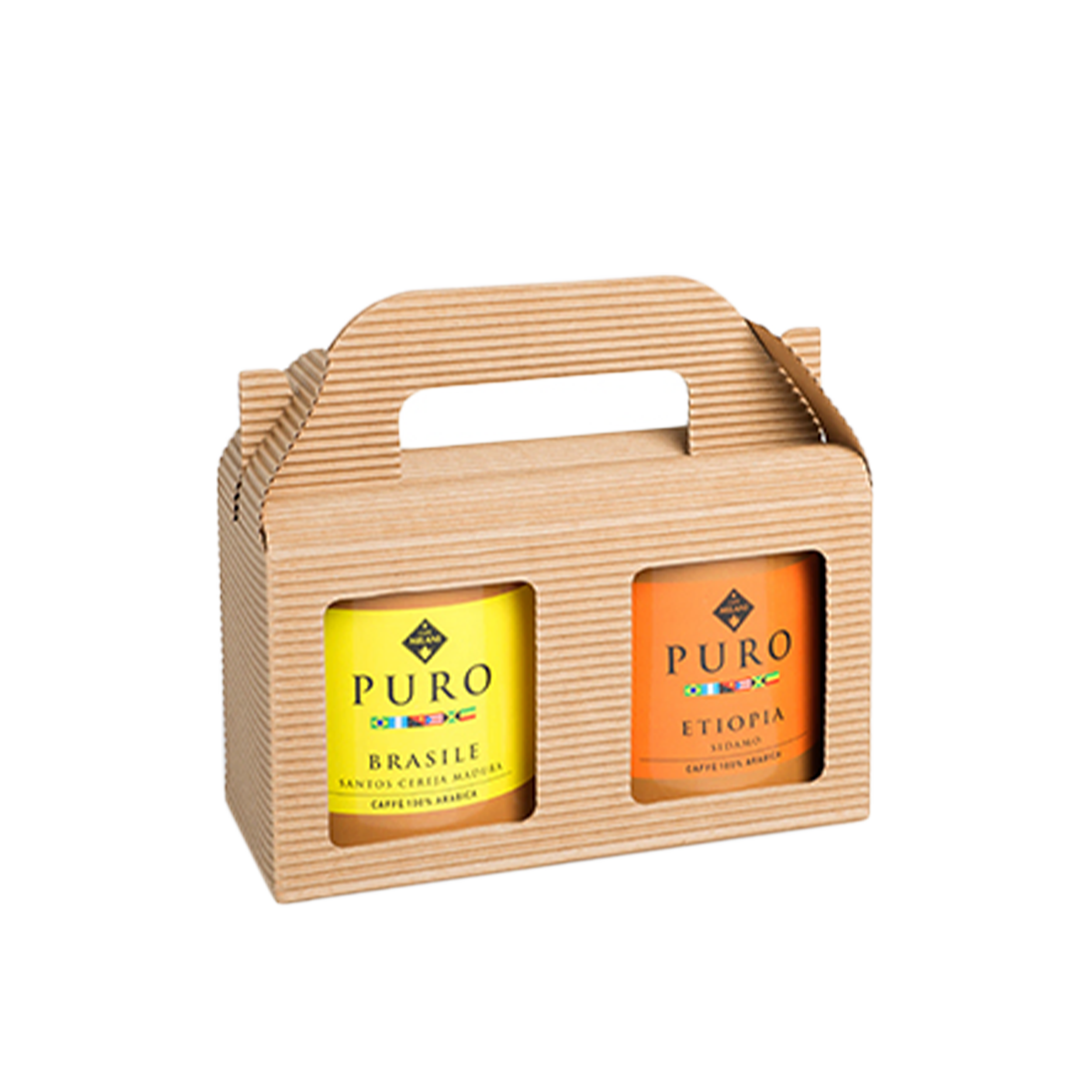 caff-milani-casa-del-caff-confezione-regalo-2-lattine-monorigine-da-125-g image 1