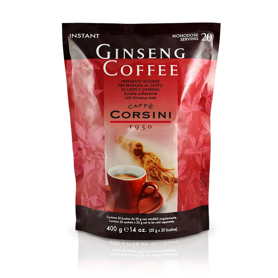 caff-corsini-ginseng-coffee-bevanda-solubile-20-bustine-monodose-da-20g image 1