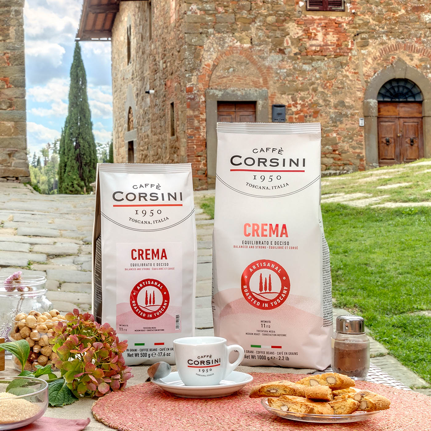 caff-corsini-crema-arabica-e-robusta-caff-in-grani-500g image 2