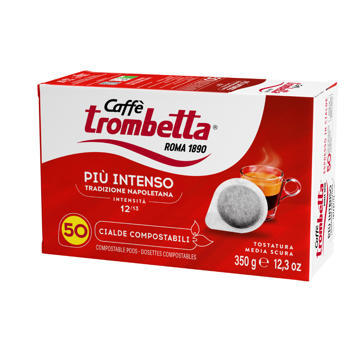 caff-trombetta-pi-intenso-in-cialde-ese-6-confezioni-da-50-cialde-300-cialde image 3