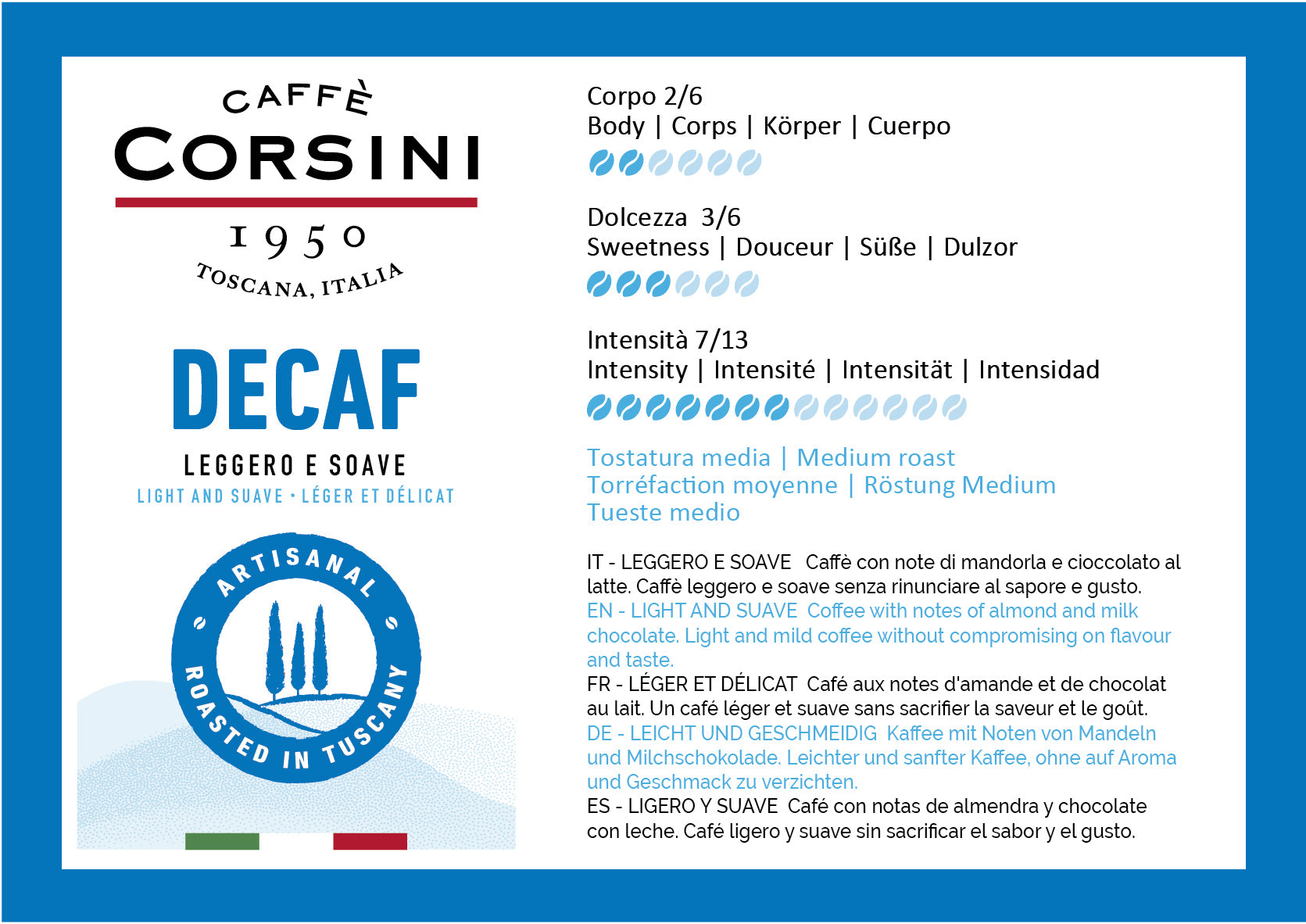 caff-corsini-decaffeinato-caff-macinato-arabica-e-robusta-250g image 5