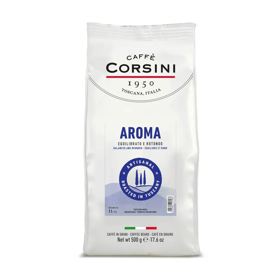 caff-corsini-aroma-arabica-e-robusta-caff-in-grani-500g image 1