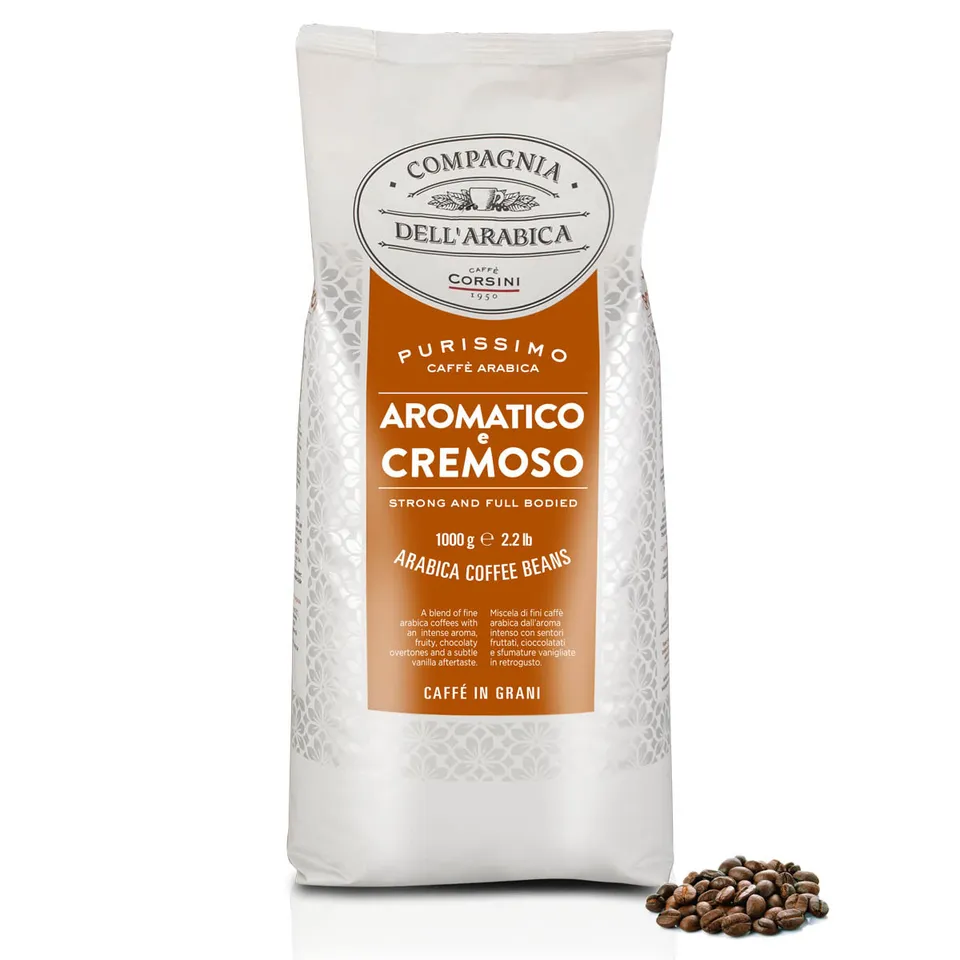 caff-corsini-aromatico-e-cremoso-caff-in-grani-100-arabica-1kg image 1