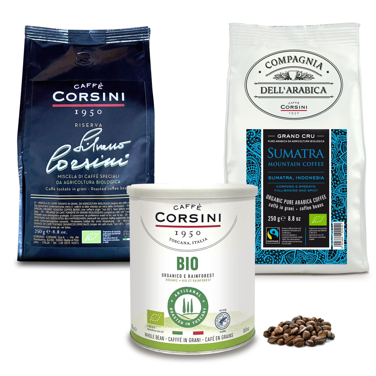 caff-corsini-armonia-di-sapori-caff-in-grani-3-x-250g image 1