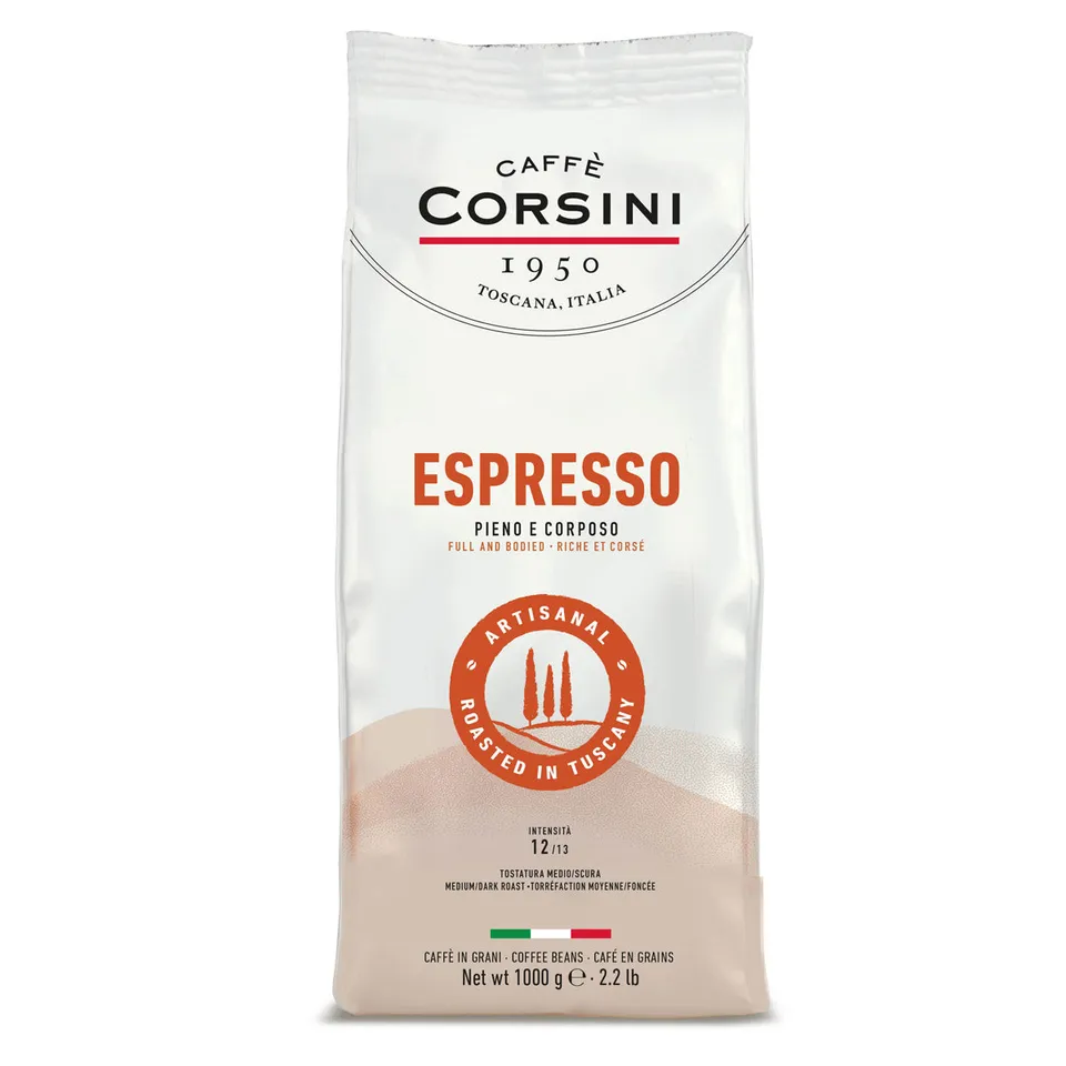 caff-corsini-espresso-arabica-e-robusta-caff-in-grani-1-kg-cartone-da-8 image 1