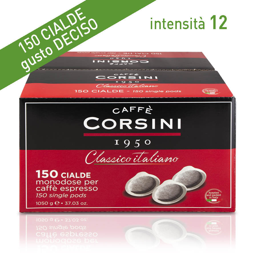 caff-corsini-gusto-deciso-cialde-ese-44-mm-per-espresso-150-pezzi image 1