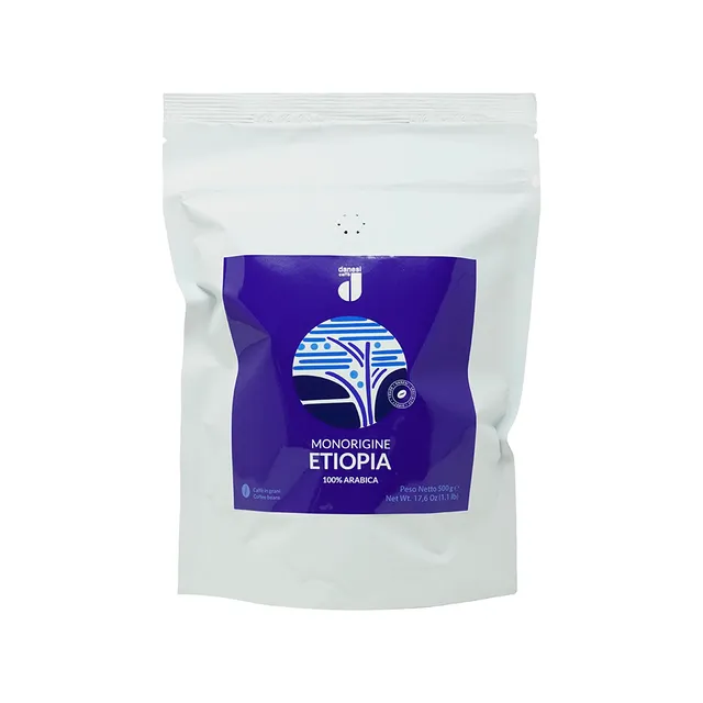 danesi-caff-monorigine-etiopia-100-arabica-caff-in-grani-busta-500-g image 1