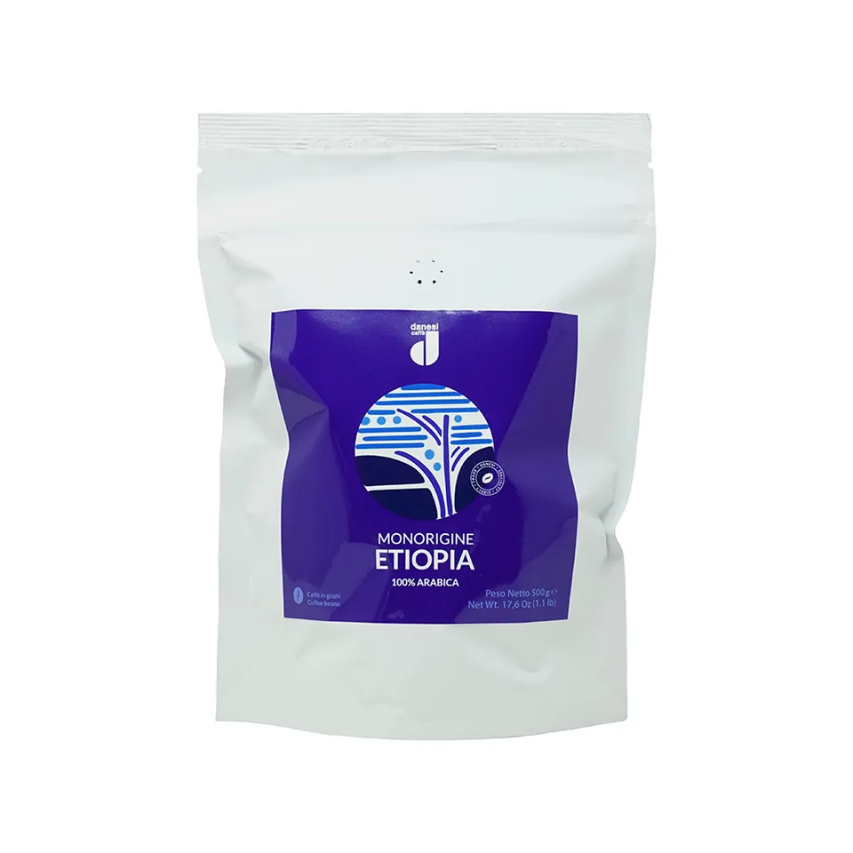danesi-caff-monorigine-etiopia-100-arabica-caff-in-grani-busta-500-g image 1