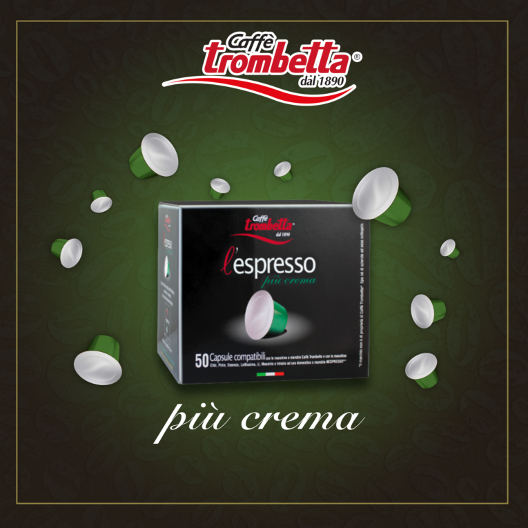 caff-trombetta-l-espresso-pi-crema-3-confezioni-da-50-capsule-150-capsule image 3
