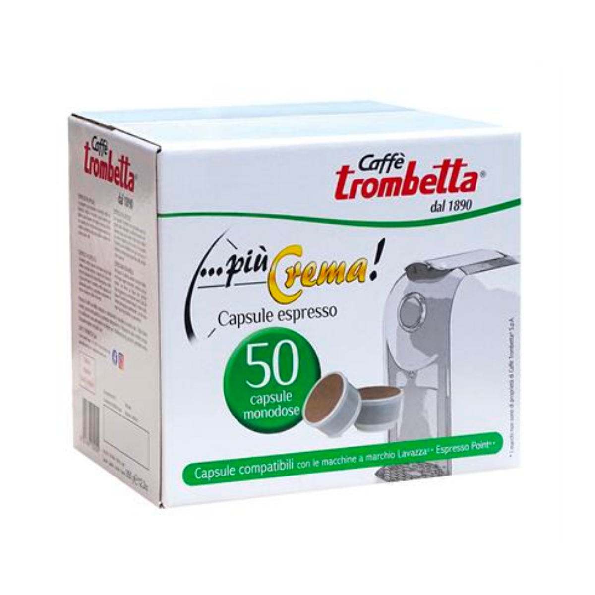 caff-trombetta-pi-crema-300-capsule-compatibili-lavazza-espresso-point image 2