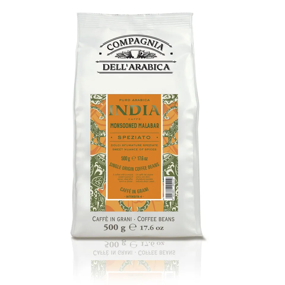caff-corsini-compagnia-dell-arabica-india-monsooned-malabar-grani-500g image 1