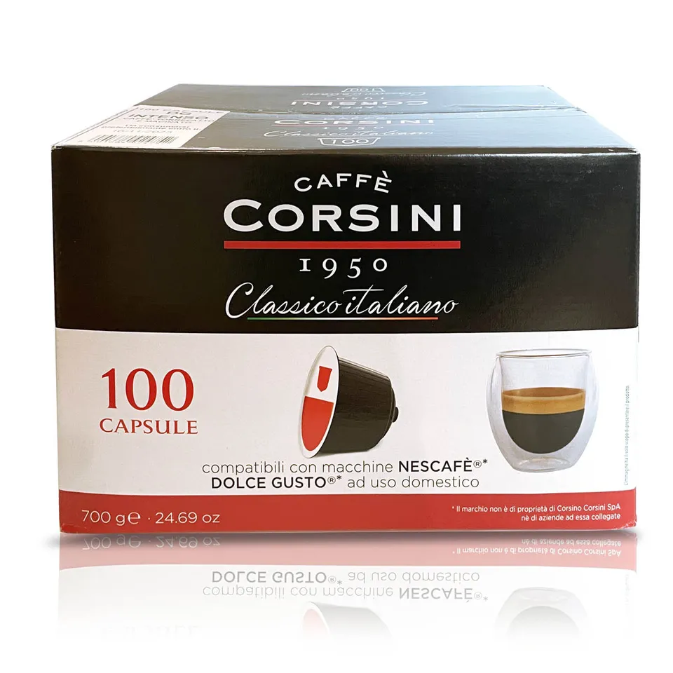 caff-corsini-classico-italiano-intenso-capsule-compatibili-dolce-gusto-100-pezzi image 1