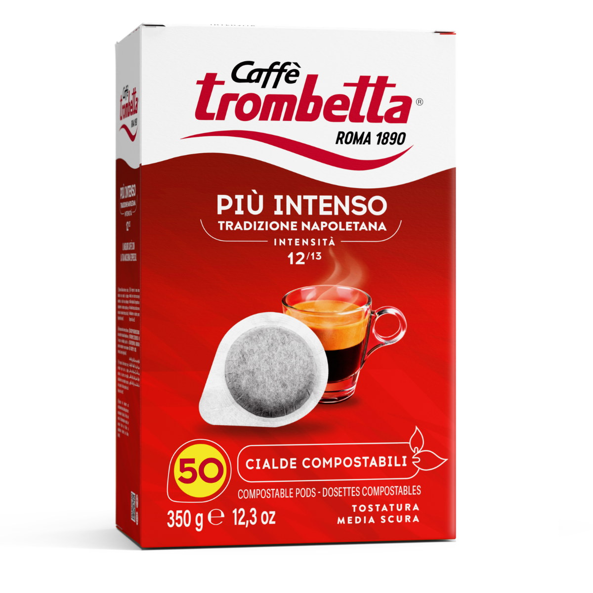 caff-trombetta-pi-intenso-in-cialde-ese-6-confezioni-da-50-cialde-300-cialde image 2
