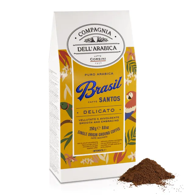 caff-corsini-brasil-santos-100-arabica-caff-macinato-250g image 1