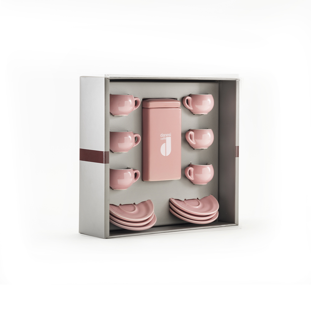 danesi-caff-forma-set-8pz-con-caff-250g-6-tazzine-espresso-contenitore-ceramica image 6