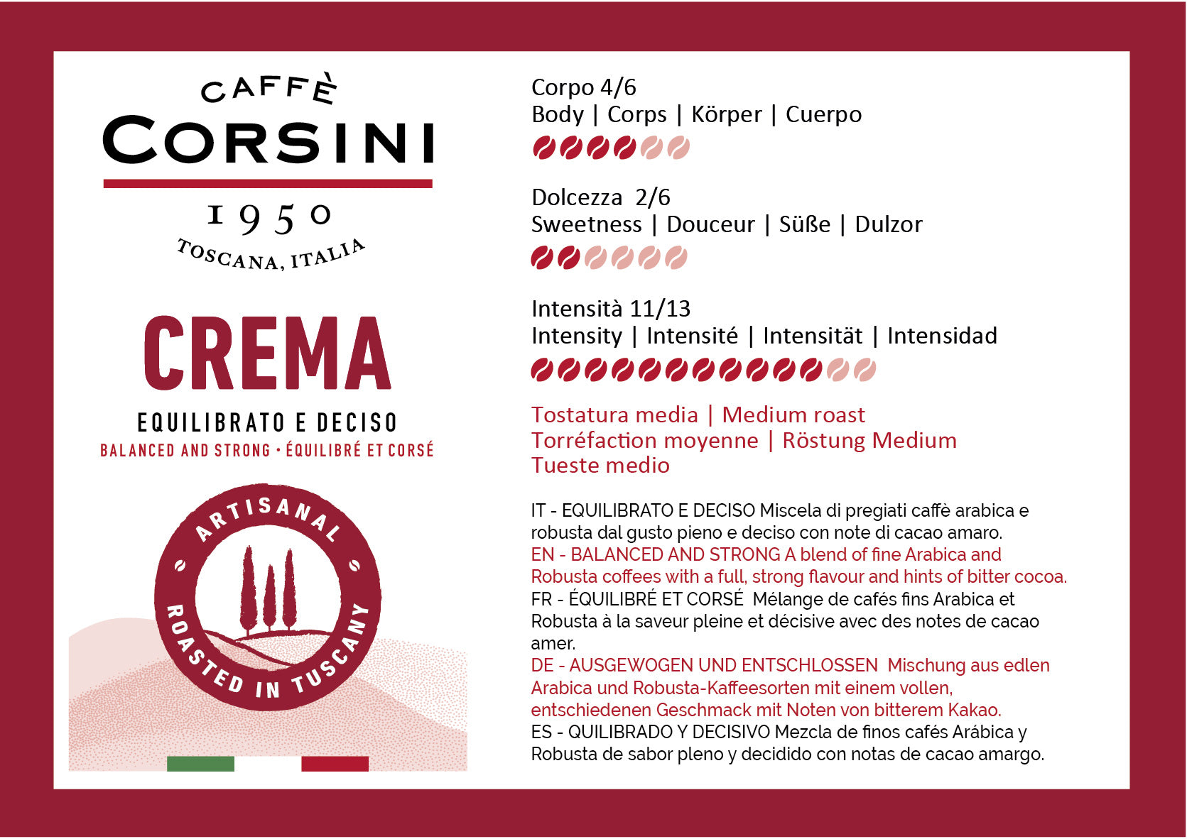 caff-corsini-casa-dolce-casa-caff-in-grani-espresso-crema image 5