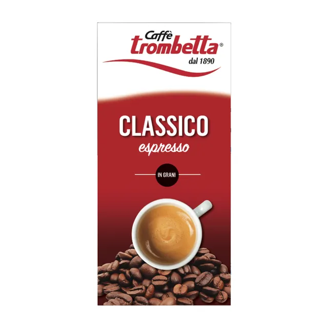 caff-trombetta-classico-tostato-in-grani-6kg-6-confezioni-da-1kg image 1
