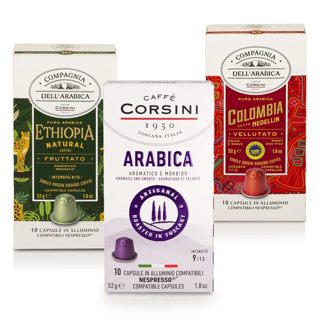 caff-corsini-arabica-selection-colombia-ethiopia-capsule-compatibili-nespresso-3 image 1