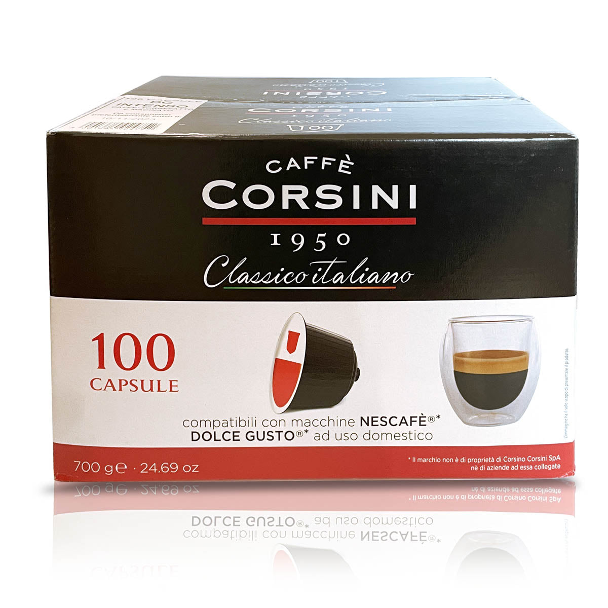 caff-corsini-classico-italiano-intenso-capsule-compatibili-dolce-gusto-100-pezzi image 1