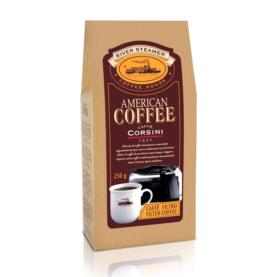 caff-corsini-american-coffee-caff-filtro-macinato-250g image 1