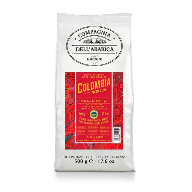 caff-corsini-colombia-medellin-100-arabica-igp-caff-in-grani-500g image 1