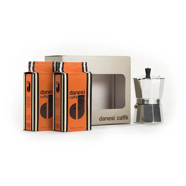 danesi-caff-trio-set-3pz-primocaff-macinato-moka-3-tazzine image 1
