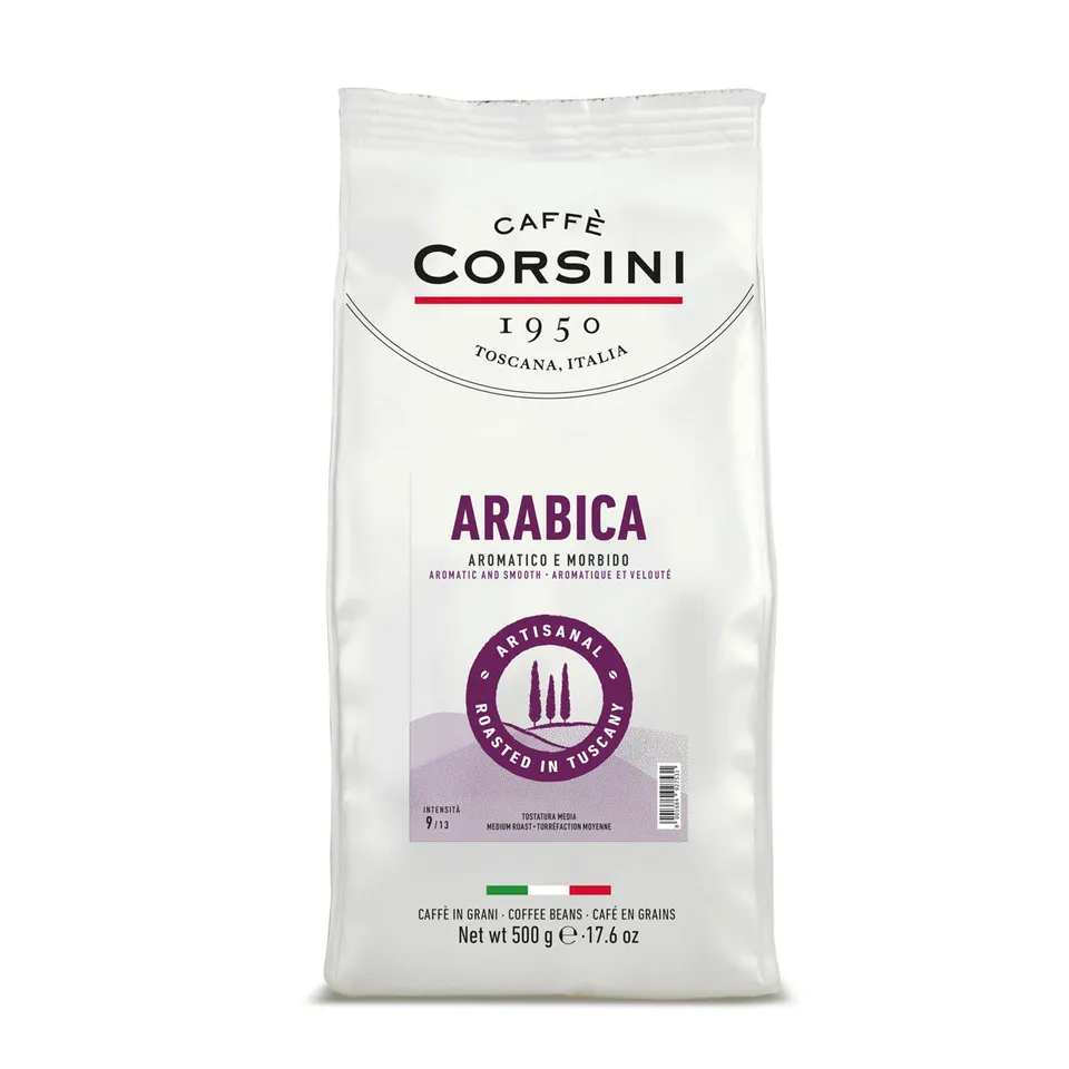 caff-corsini-home-100-arabica-caff-in-grani-500-g-aromatico-e-morbido image 1