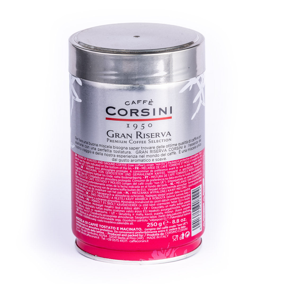 caff-corsini-gran-riserva-caff-macinato-in-lattina-250g-cartone-12-pezzi image 3