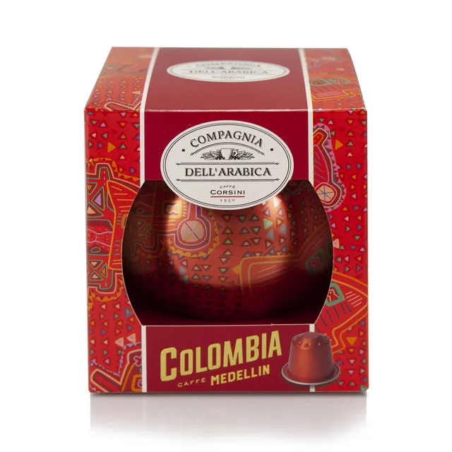 caff-corsini-pallina-di-natale-4-capsule-alluminio-compatibili-nespresso-colombi image 1