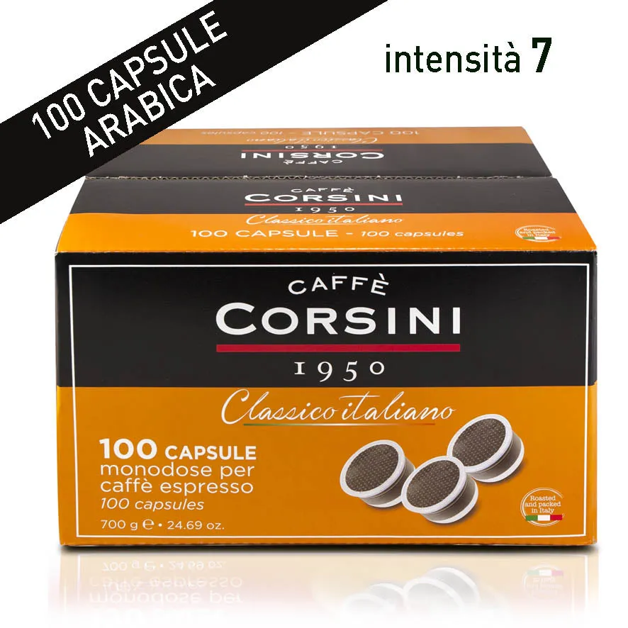 caff-corsini-classico-italiano-100-arabica-capsule-compatibili-lavazza-espresso- image 1
