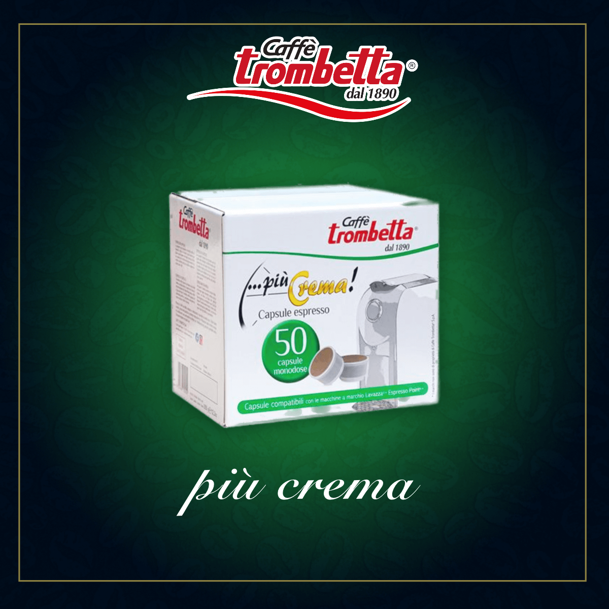 caff-trombetta-pi-crema-300-capsule-compatibili-lavazza-espresso-point image 3