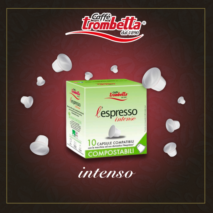 caff-trombetta-l-espresso-compostabili-intenso-80-capsule image 3
